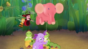 Песня про жирафа - в мире Лунтика !