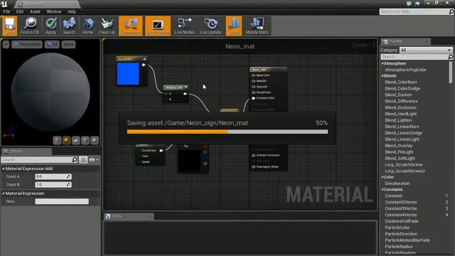 Creating a 3D Neon Sign | Photoshop 3DS Max Unreal Engine 4 Tutorial Part 2