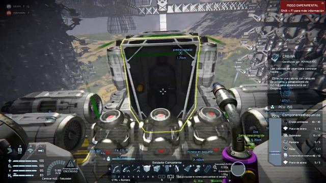 Space Engineers vistazo rapido a la immpresora 3d (soldadora de naves y estructura) смотреть онлайн