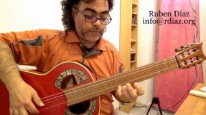 Approach for beginners to the Chromatic scale fingerings (1) Ruben Diaz flamenco guitar lessons