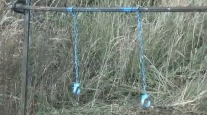 Тигр(тип СВД) - перебить пулей 7,62*54 цепочку со 100 метров?!