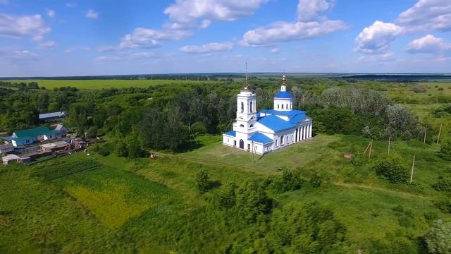 Храмы Рязанской области - Видео с дрона 4К смотреть онлайн