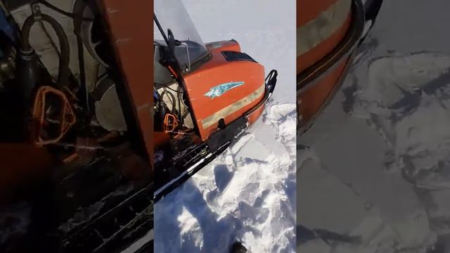 небольшие доработки снегохода "Буран"