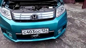 Хонда Фрид Спайк свет в салоне и ходовые огни..