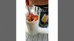 Семена чиа с молоком и с йогуртом, экпериментируем!