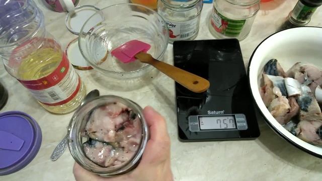 Скумбрия в масле. Консервы делаем дома.