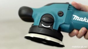 Makita PO5000C Эксцентриковая полировальная машина от Макита| Обзор, комплектация, характеристики