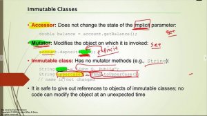 CS140 Ch8.4 Imumutable Classes