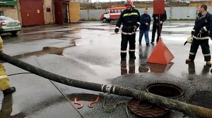 Сдача норматива. МЧС ВГСЧ