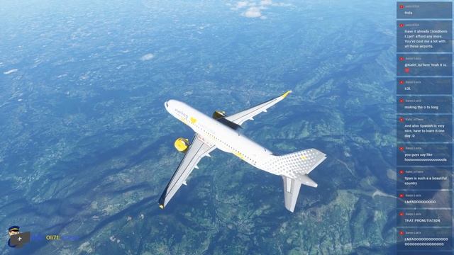 MSFS 2020 | Barcelona - Nantes (VY2972) | A320 NEO Full Flight смотреть онлайн