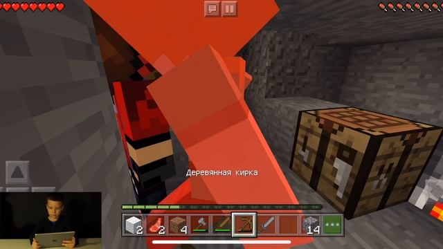 МАМА ПАПА и КокаПлей ВЫЖИВАНИЕ в Майнкрафте 1.7.0 смотреть онлайн