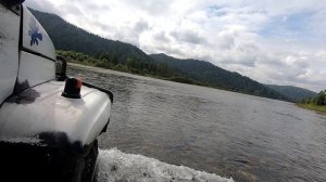 Газ 3308 16.08.2020 брода, шланг подкачки.. едем домой..