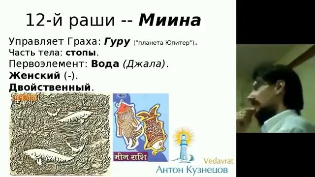 Антон Кузнецов (Ведаврат). Раши Миина (созвездие Рыб).