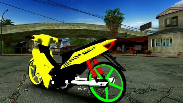 HONDA WAVE 100 KUNING | GTA SA MALAYSIA #subscribers #wave100 смотреть онлайн
