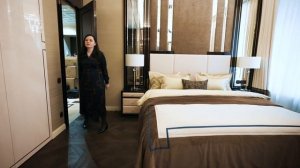 Обзор реализованного проекта-Дизайн интерьера - РумТУР - современная классика - спальня от дизайнер