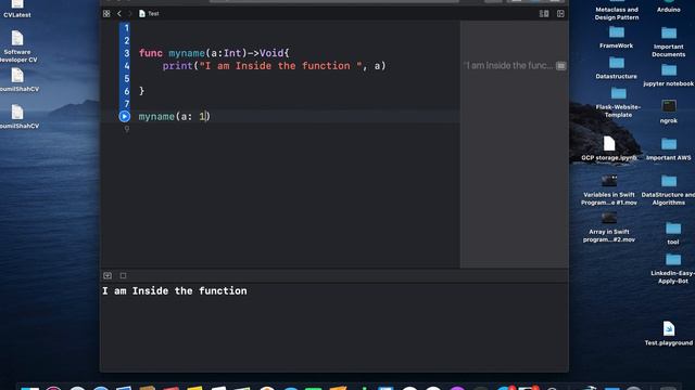 Function in Swift programming Language #3