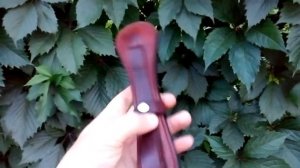 Слеппер из натуральной кожи.