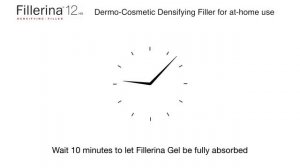 Fillerina 12HA filler gel for at home use.