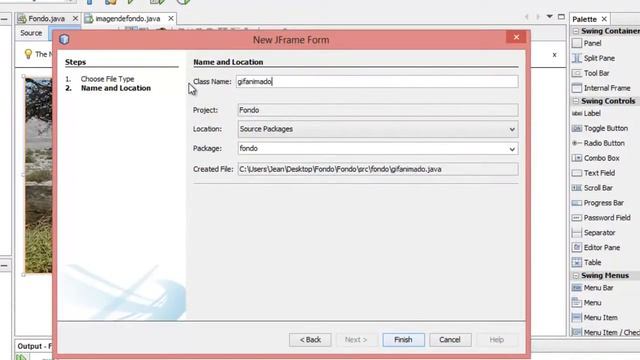 Colocar gif animado y fondo NetBeans смотреть онлайн