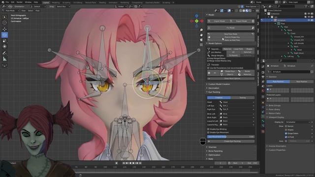 Full VRChat Avatar Tutorial ♥ Weight Painting, Rigging, Textures, Blender, Unity, XPS, MMD