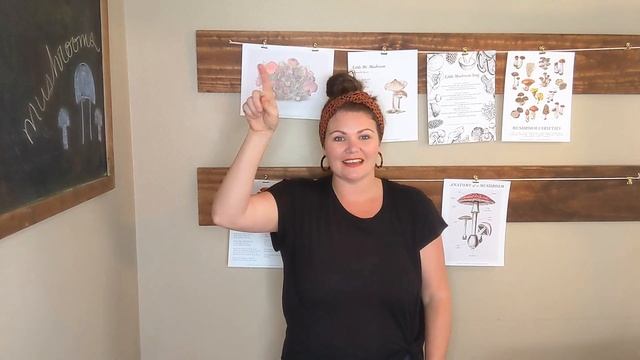 Little Mushroom Song Hand Rhyme - THNS Week 5: Fungi