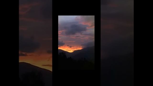 Шум ветра перед грозой. Звуки природы