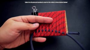 How To Make A Slim Paracord Wallet Tutorial | Paracord Card Holder