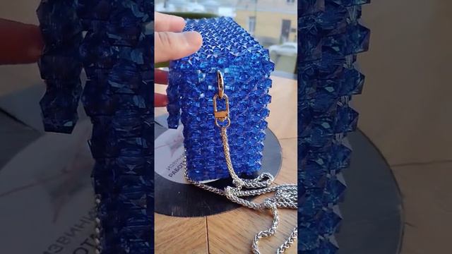 Моя первая сумка из бусин. И мой первый заказ на сумку из бусин. #handmade #beadbag  #сумкаизбусин