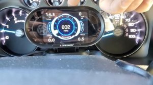 KONNWEI KW206 Car Head Up Display OBD2 Gauge