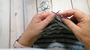СМЕНА ЦВЕТА НИТИ БЕЗ СТУПЕНЬКИ ПРИ КРУГОВОМ ВЯЗАНИИ