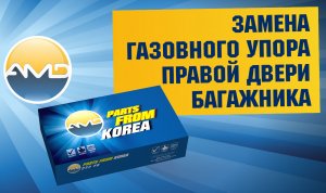 Замена Упор двери багажника газового Hyundai Solaris