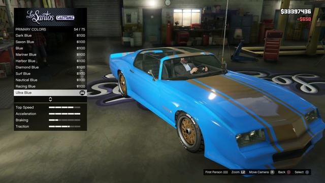 Imponte Phoenix: Plymouth Superbird Build [GTA5 PS4] смотреть онлайн