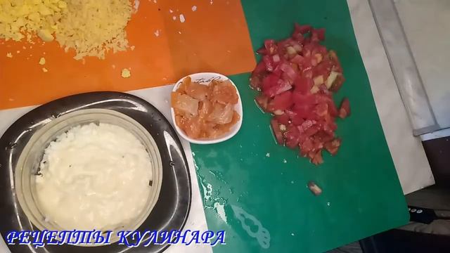 "САЛАТ С КРАСНОЙ РЫБОЙ" Очень просто и быстро! НЕОБЫКНОВЕННО ВКУСНЫЙ ПРАЗДНИЧНЫЙ САЛАТ!