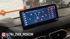 Mazda CX-5 2019 - работа кругового обзора на магнитоле Redpower 61113