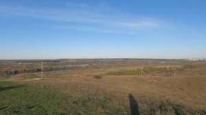 село Борщево, гора весной. Воронежская область.
