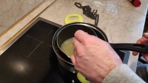 Варка цепи. Парафин + Литол. Первый опыт.