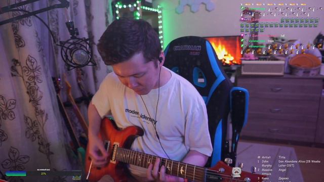 John Murphy — Don Abandons Alice (28 weeks later cover) (live guitar loop) смотреть онлайн