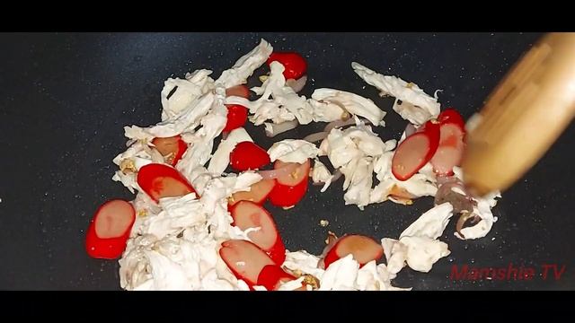 CHICKEN MACARONI SOUP | CHICKEN SOPAS | MAMSHIE TV смотреть онлайн