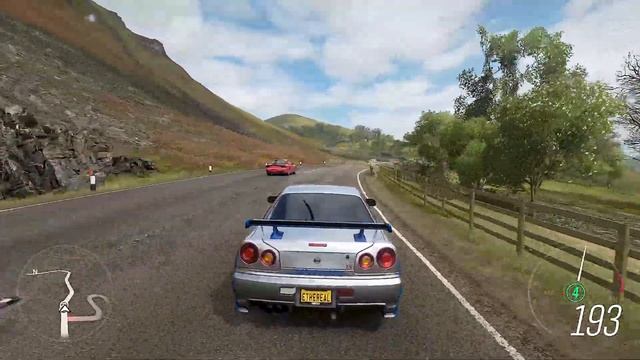 Brian's Skyline!! (Nissan Skyline R34 V-spec II) - Forza Horizon 4 | Keyboard Gameplay (4K) смотреть онлайн
