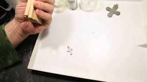 Как выпрямить старый серебрянный крестик.mpg