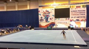 Щеколдина Александра | Вольные упражнения | КР 2019 квалификация