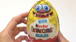 Большое Киндер Сюрприз Шоколадное Яйцо Хеллоуин  Big Kinder Surprise Helloween Choco Egg Maxi