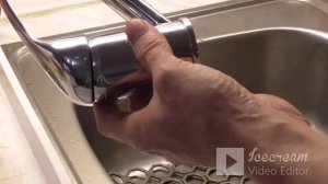 Замена кухонного флажкового смесителя,своими руками.Причина протечки смесителя.
