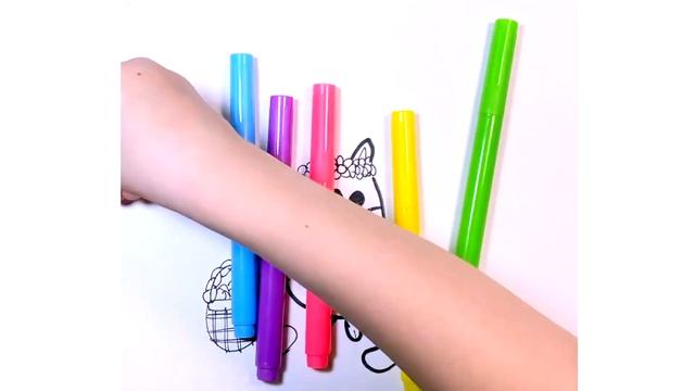 Рисуем Котик держит сердечко. Draw a cat holding a heart. смотреть онлайн