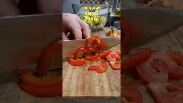 Салат с курицей и авокадо #Shorts