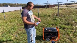 Бензогенератор обслуживание и небольшой отзыв #2 (GDA9500E)