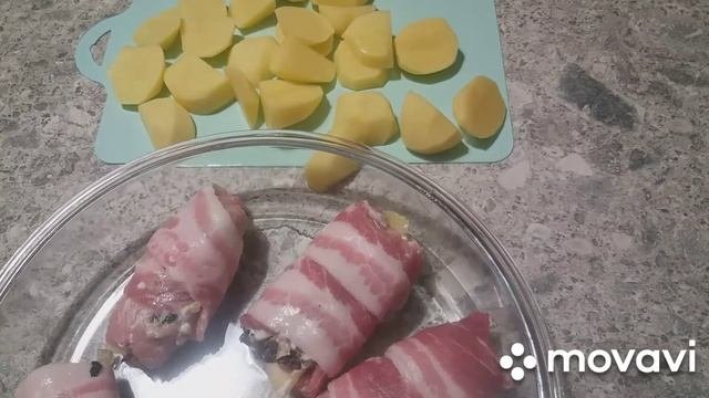 #рулетикисгрибами_и_шпинатом ЭТО НЕВЕРОЯТНО.  Вкуснейшие мясные рулетики с грибами и со шпинатом.