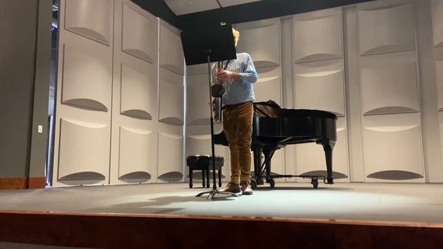 Ferling Etude #1 - Tenor Saxophone смотреть онлайн