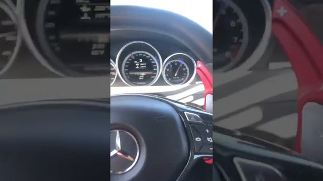 W204 C63 AMG 40-90 mph acceleration *loud*