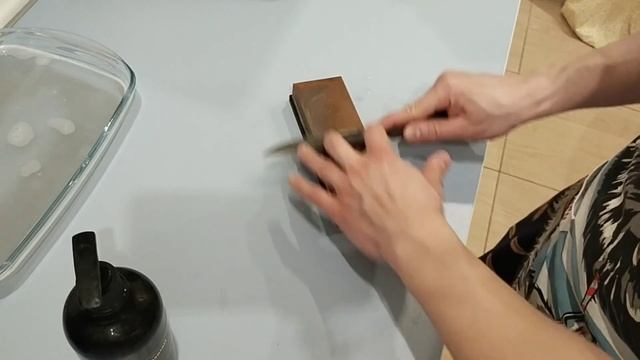 Заточка Ножа на Водном Камне! Точи как профи!